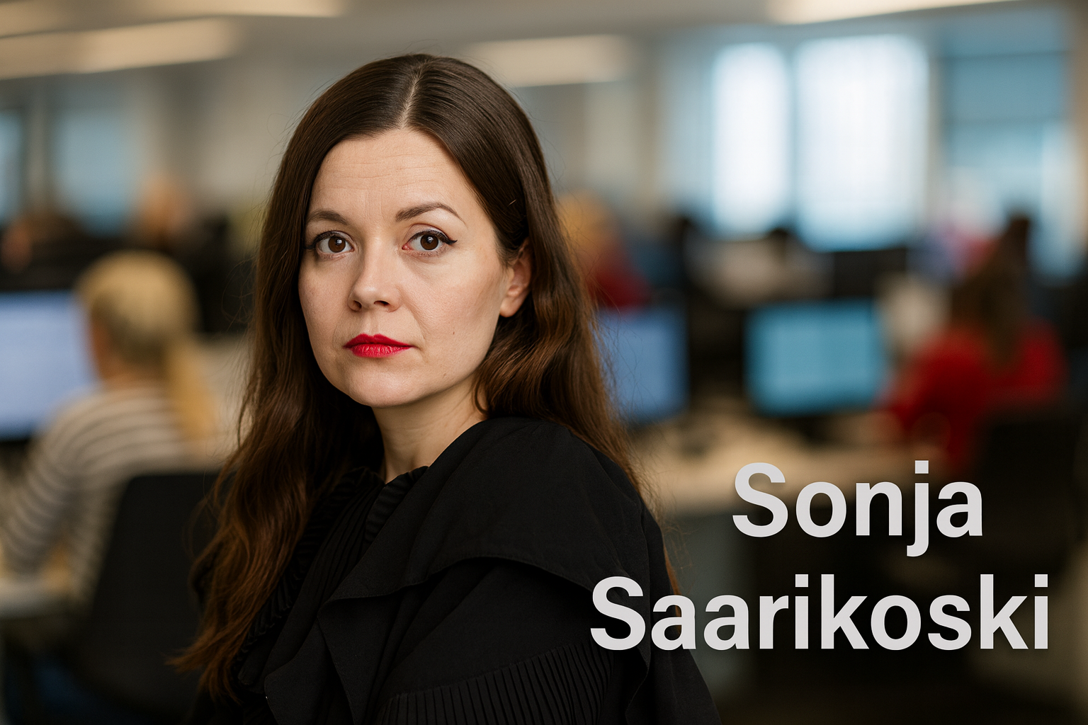 Sonja Saarikoski – toimittaja, jonka nimi herättää kiinnostusta