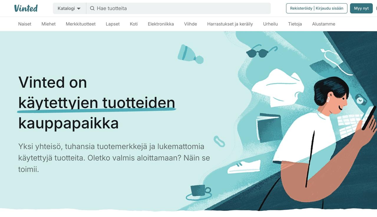 Käyttäjien kokemukset vinted.fi - palvelusta