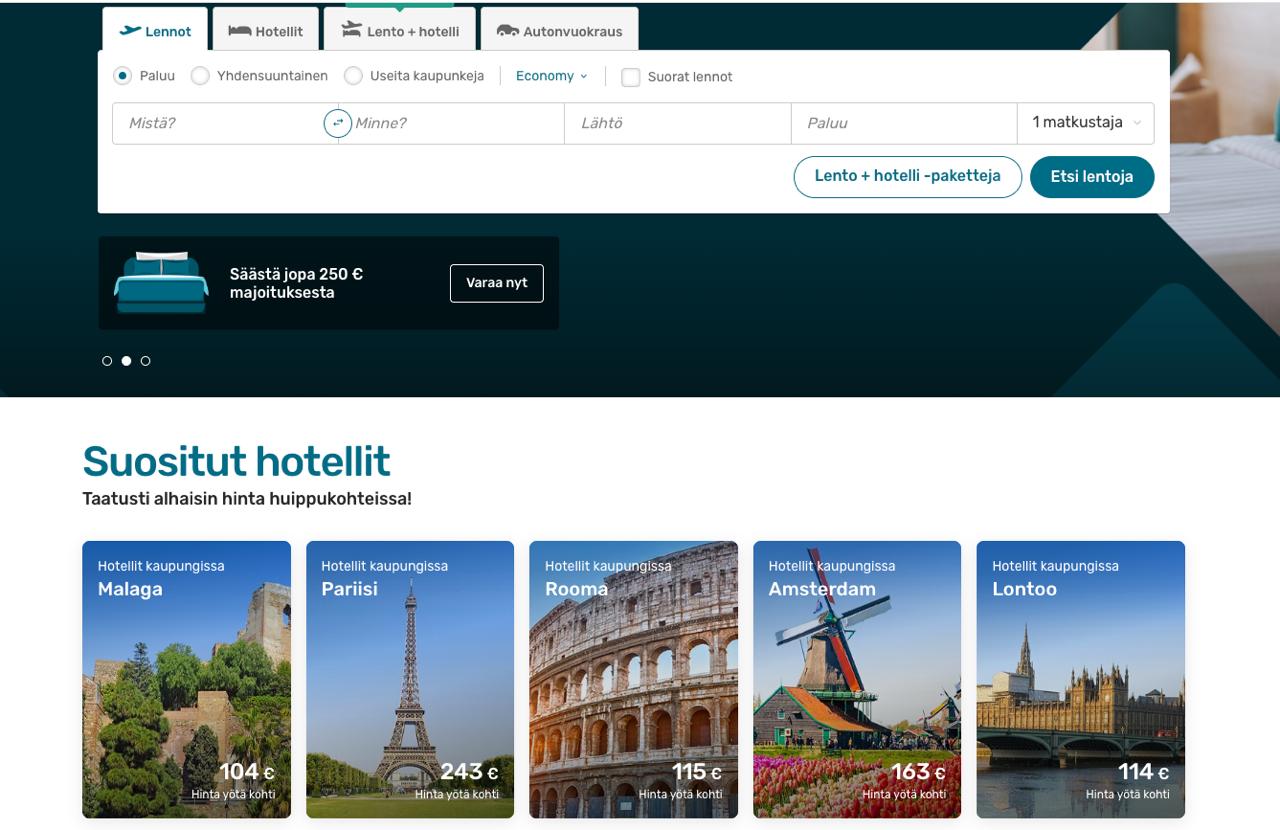 Kokemuksia Travellink